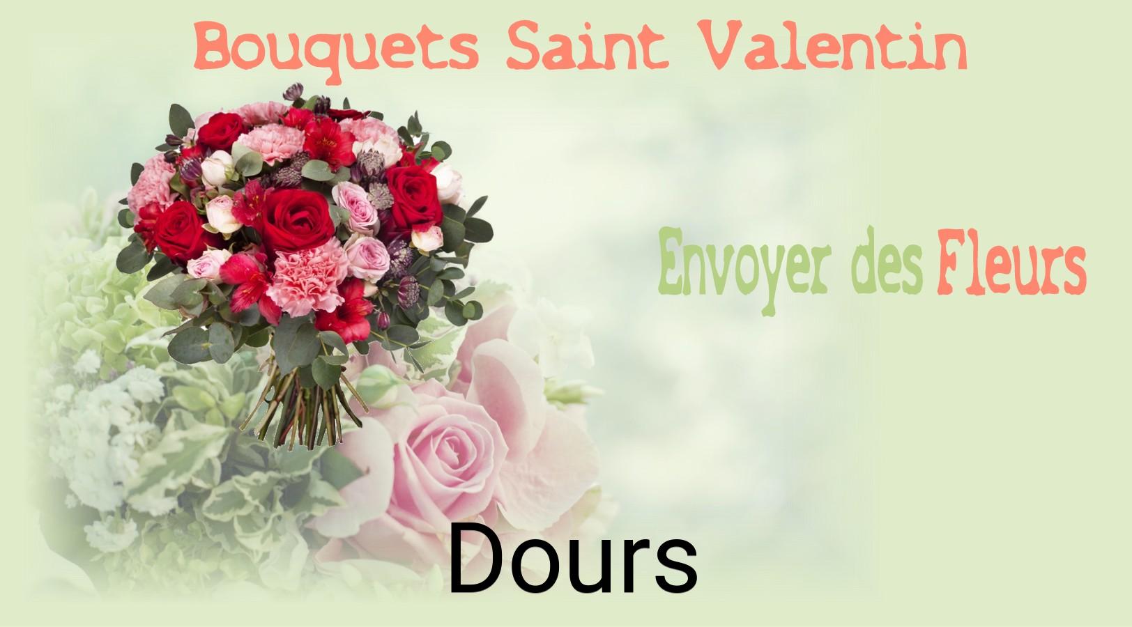 Roses de Saint-Valentin livrées à Dours